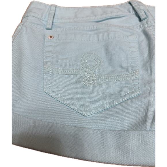 Lilly Pulitzer Kelli Shorts Skye Blue Size 8 NWT - Picture 9 of 10